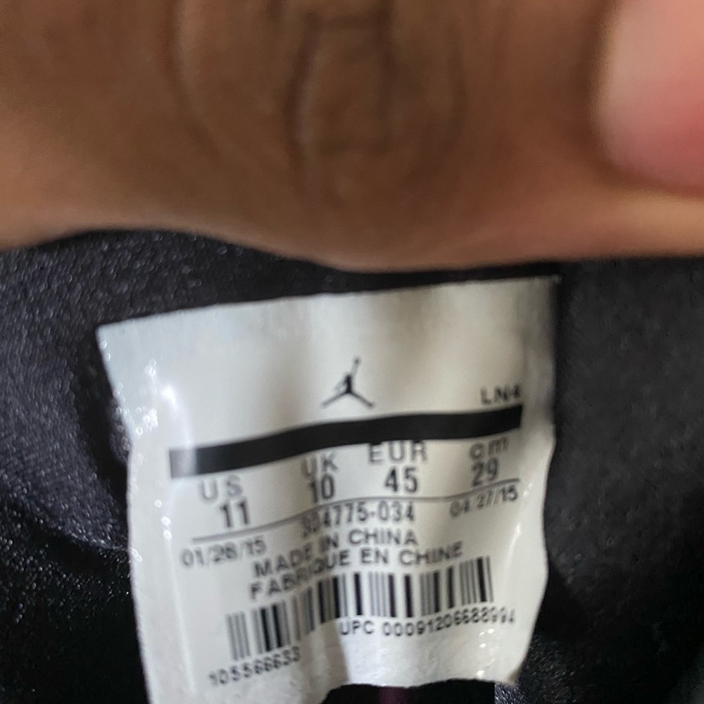 Jordan 7 Bordeaux size 11 - Picture 4 of 5
